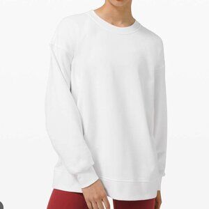 Lululemon Perfectly Oversized Crew - White